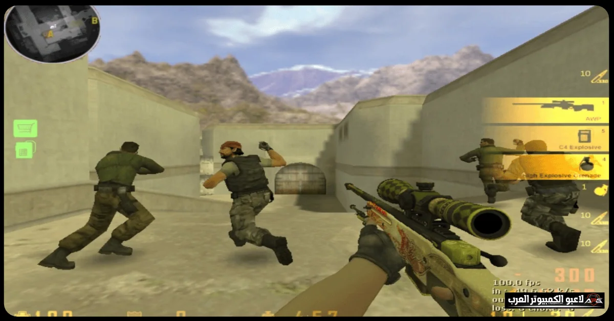counter strike 1.8 تحميل