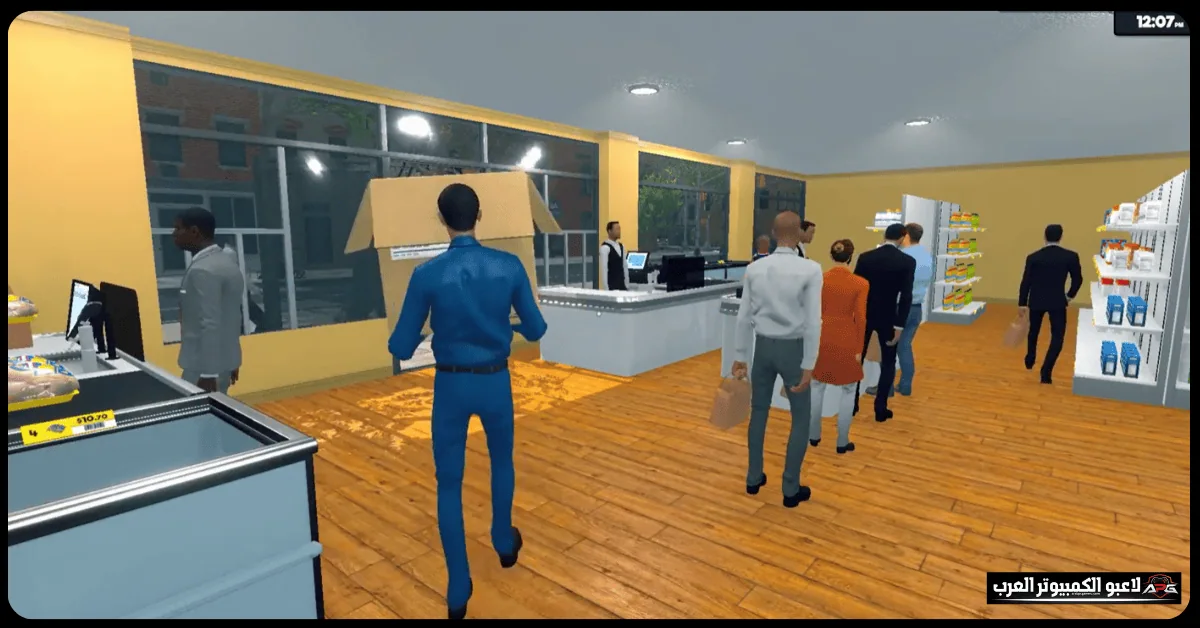 supermarket simulation game​