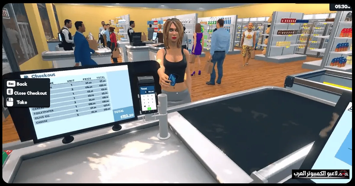 supermarket simulation game​