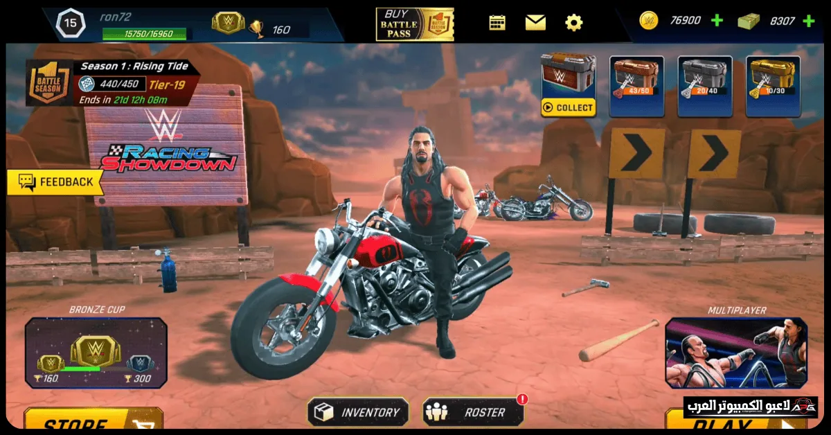 تحميل لعبة WWE Racing Showdown