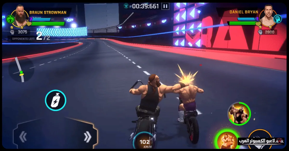 تحميل لعبة WWE Racing Showdown