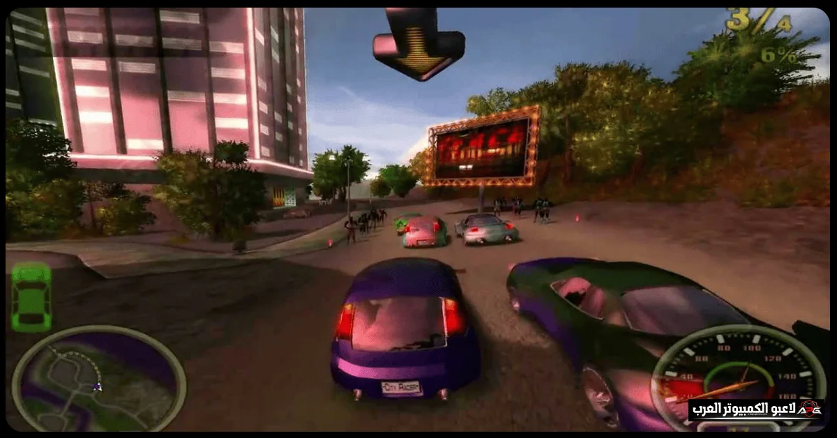 تنزيل لعبة city racing 3d